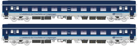 L.S. Models LS98001N - N - 2-tlg. Set Liegewagen Bcmz 834, CD, Ep. V